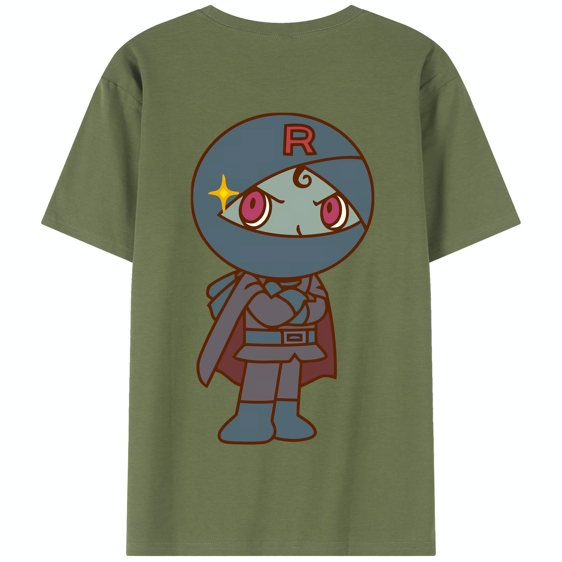（画像用） アンパンマン Anpanman 綿100％半袖Tシャツ（背面プリント）